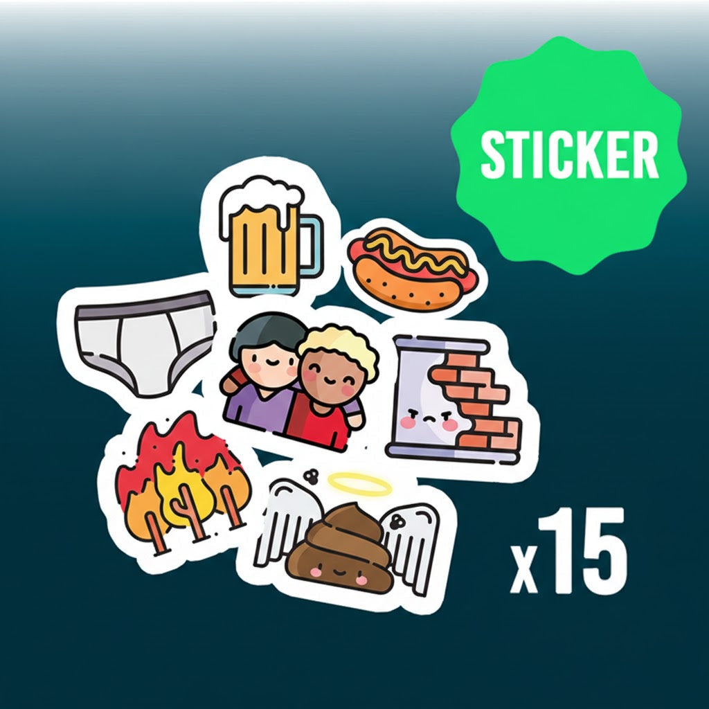 15x Ultra Cute Stickers