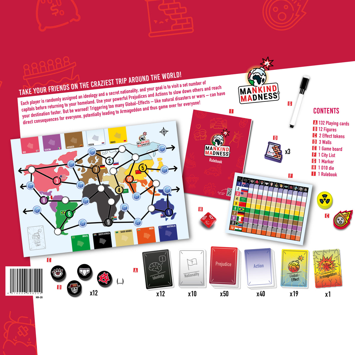 MANKIND MADNESS - The Board Game