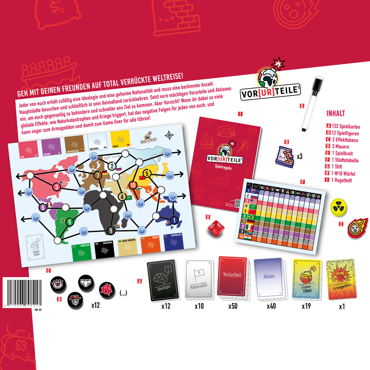 VOR[UR]TEILE - Das Brettspiel
