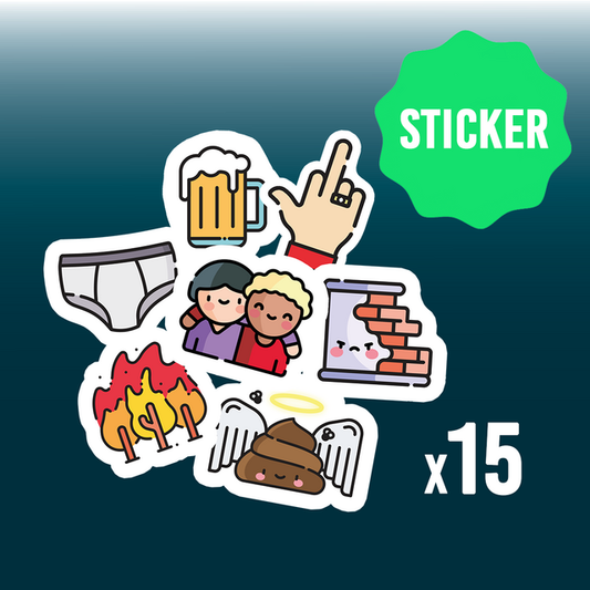 15x Ultra Cute Stickers